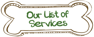 Our list of services